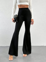 Pantaloni svasati vita alta