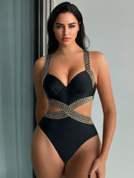 Costume intero push-up scavato