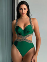 Costume intero push-up scavato