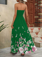 Abito tubo con stampa floreale