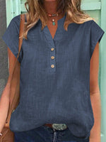 Maglietta Donna A Maniche Corte Batwing Tinta Unita