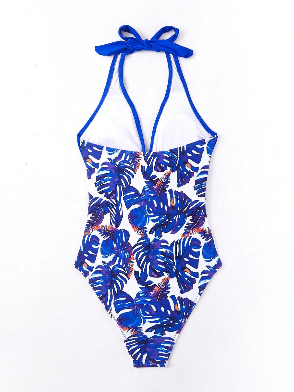 Costume Intero Da Donna Con Stampa Vegetale