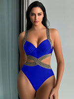 Costume intero push-up scavato