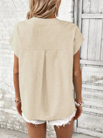 Maglietta Donna A Maniche Corte Batwing Tinta Unita