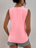 Camicetta pannello in pizzo guipure