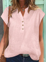 Maglietta Donna A Maniche Corte Batwing Tinta Unita