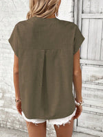 Maglietta Donna A Maniche Corte Batwing Tinta Unita