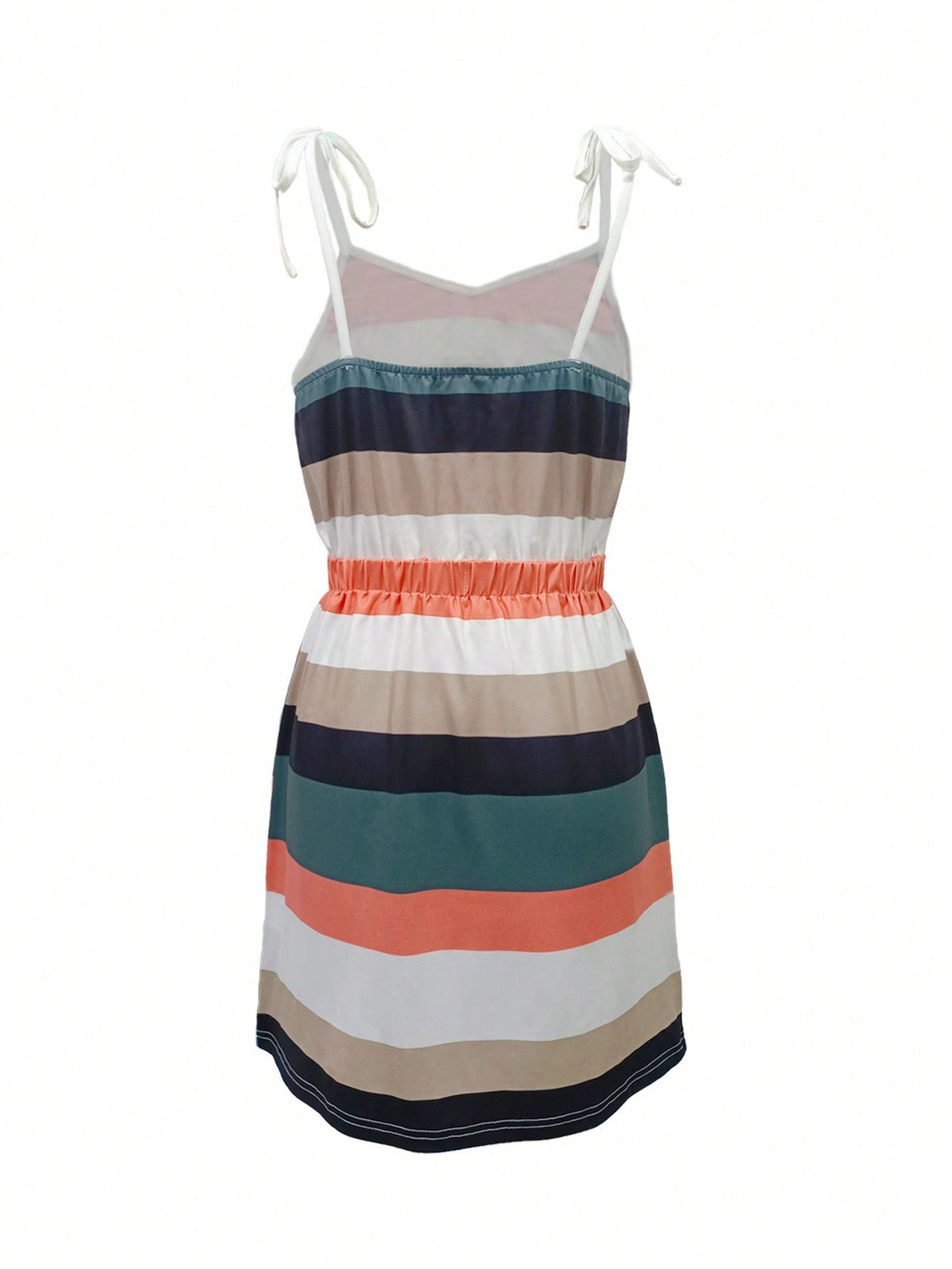 Vestito A Canotta Con Tasca Frontale E Stampa Mimetica E Slogan