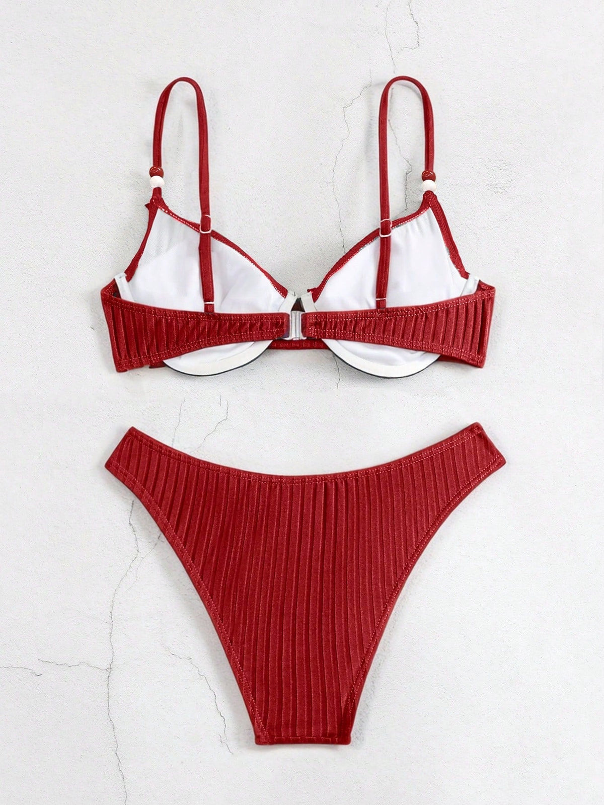 Bikini De Punto De Costilla S—lido