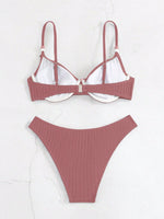 Bikini De Punto De Costilla S—lido