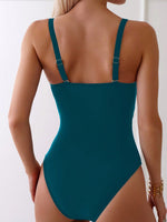 Costume intero nastro a contrasto