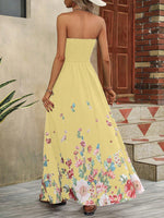 Abito tubo con stampa floreale