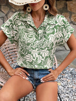 Camicia A Righe Con Maniche A Pipistrello Abiti Estivi