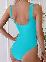 Costume intero leopardato plissettato