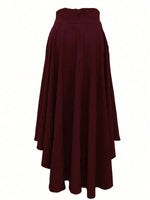 Gonna con spacco alto e tasca nascosta