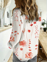 Maglietta a manica lunga stampata Europea e Americana 2024