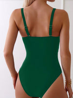 Costume intero nastro a contrasto