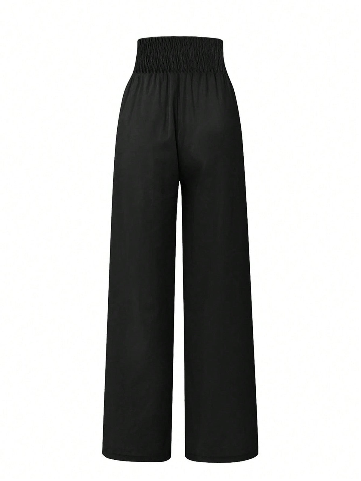 Pantaloni lunghi casual estivi in lino per donne in vacanza