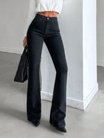 Jeans a zampa solidi