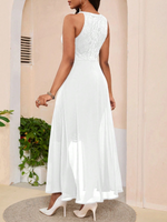 Abito linea A elegante e alla moda con vita stretta da cinching per donna, perfetto per l'estate