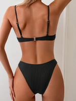 Bikini De Punto De Costilla S—lido