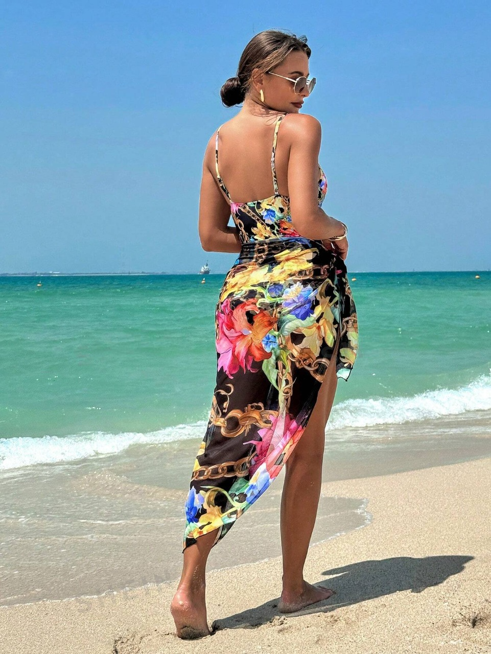 Costume Da Bagno Intero E Gonna Copricostume Set Da 2 Pezzi