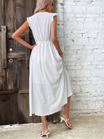 Vestito Da Pattinatore Con Maniche Svolazzanti In Pizzo A Patchwork A Tinta Unita Per Signore