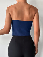 Top a fascia con bottone frontale