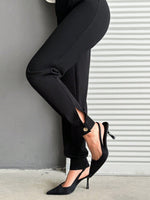 Pantaloni Da Completo Con Dettaglio Bottoni