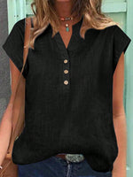 Maglietta Donna A Maniche Corte Batwing Tinta Unita