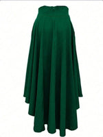 Gonna con spacco alto e tasca nascosta