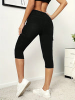 Pantaloncini Capri slim stringati con tasche elastiche primavera/estate