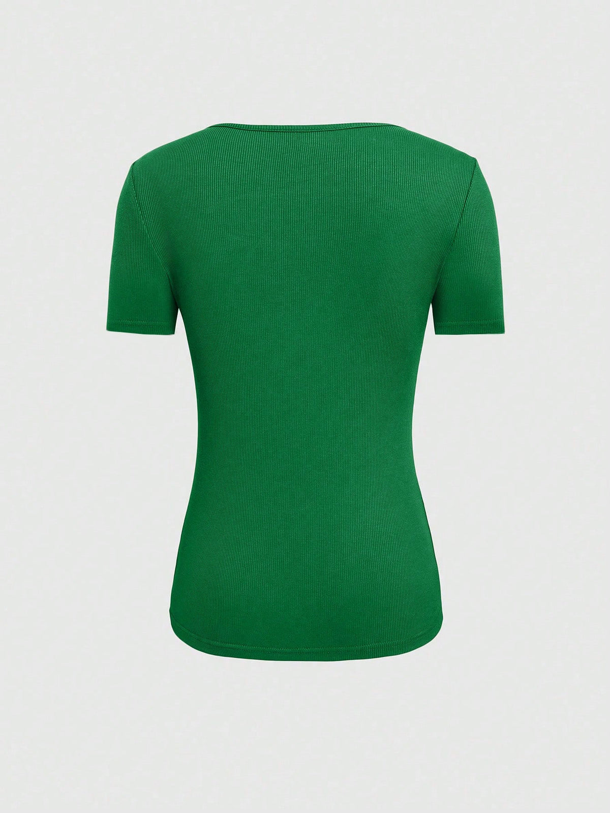 Maglietta A Maniche Corte Con Collo Tondo E Vuoto Per Donne