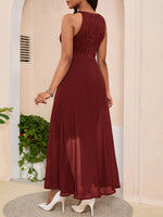 Abito linea A elegante e alla moda con vita stretta da cinching per donna, perfetto per l'estate