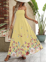 Abito tubo con stampa floreale