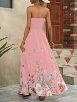 Abito tubo con stampa floreale