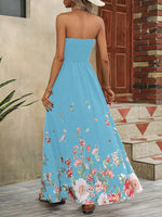 Abito tubo con stampa floreale