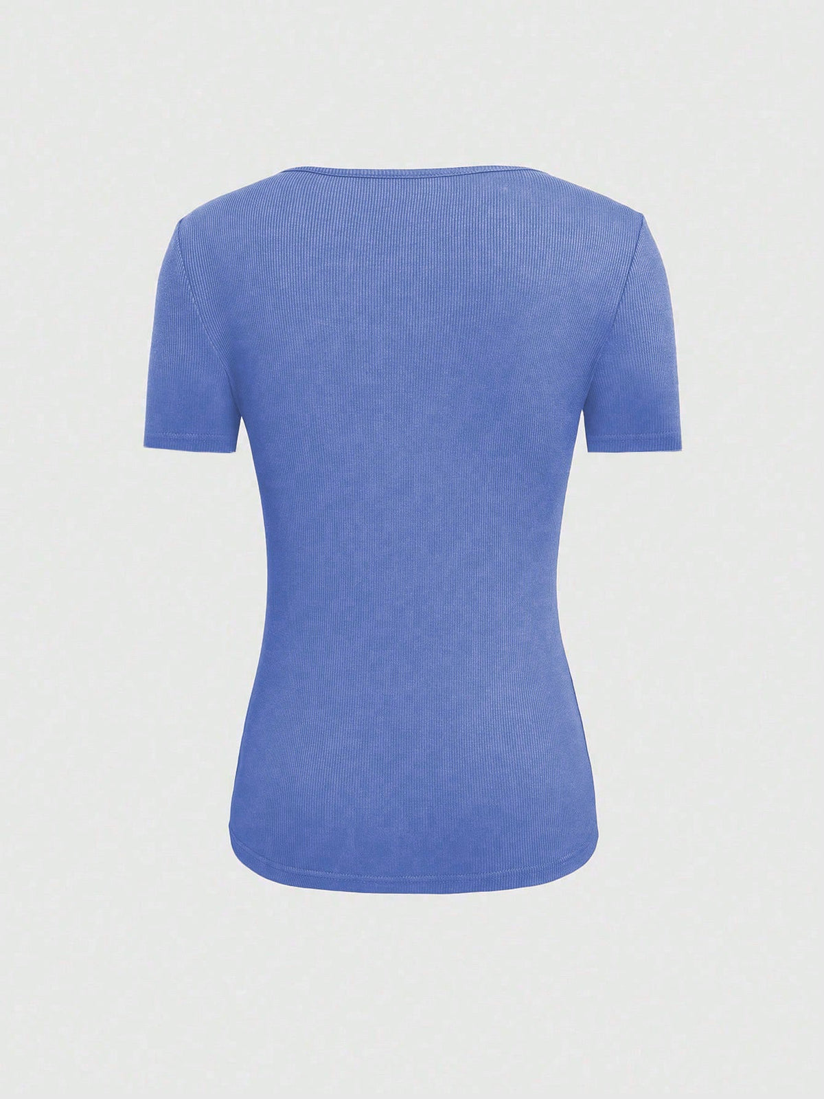 Maglietta A Maniche Corte Con Collo Tondo E Vuoto Per Donne