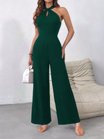 Salopette Senza Maniche A Collo Alto In Maglia Per Donne