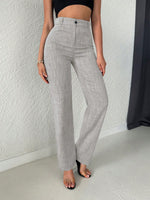 Pantaloni A Gamba Dritta Per Donne