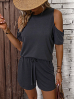 Maglietta & con nodo frontale Shorts