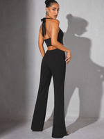 Tuta Elegante Senza Maniche Con Decorazioni