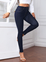 Jeans skinny monocolore