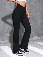 Jeans Da Donna Con Gamba Svasata A Vita Sovrapposta Estiva