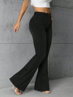 Jeans Di Colore Solido Con Tasche